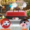 Portable Charcoal Grill Outdoor Tabletop Grill Small Barbecue Smoker Folding BBQ Grill with Lid for Backyard Camping Picnics Beach