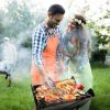 Foldable BBQ Grill Charcoal Barbecue Portable X Grill Tabletop Outdoor Smoker BBQ for Camping Picnic Outdoor Party