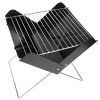 Foldable BBQ Grill Charcoal Barbecue Portable X Grill Tabletop Outdoor Smoker BBQ for Camping Picnic Outdoor Party