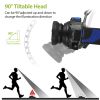 25000 LM Headlamp LED Tactical Headlight Zoomable Flashlight Torch w/Charges Camping