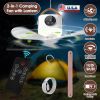 Tent Ceiling Fan with Light 7200mah Rechargeable Battery Operated Hanging Canopy Fan with Remote Control 4 Wind Speeds 3 Brightness