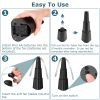4Pcs Fly Repellent Fan Table Top Battery Powered Bug Deterrent Fan Hanging Food Fans for Party BBQ Picnic Camping