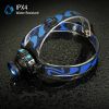 25000 LM Headlamp LED Tactical Headlight Zoomable Flashlight Torch w/Charges Camping