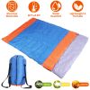 3 People Sleeping Bag for Adult Kids Lightweight Water Resistant Camping Cotton Liner Cold Warm Weather Indoor Outdoor Use 3 Season with Sack for Spri