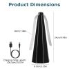 4Pack Fly Table Fans Battery USB Powered Bug Fans Food Fans Fly Table Spinners Traps with Hook for Party BBQ Picnic Camping