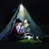 Compact Work Light 27LEDs Hang Lights Portable Magnetic Flashlight with Hook for Camping Hiking Emergency