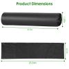 4 Rolls Black Garbage Bags 5.3 Gallons Unscented Disposable Trash Bags Portable Leak Resistant Trash Can Liners for Bathroom Office Kitchen Bedroom Ca