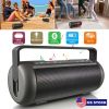 iRola Wireless Speaker Powerful Dual Subwoofer Stereo Bass Noise Cancelling w/Mic Aux-in for Camping Party