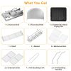 Foldable BBQ Grill Portable Charcoal Barbeque Grill Stainless Steel BBQ Grill For Picnic Camping Backyard Cooking