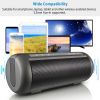 iRola Wireless Speaker Powerful Dual Subwoofer Stereo Bass Noise Cancelling w/Mic Aux-in for Camping Party