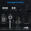 Portable Shower for Camping Include IPX7 Waterproof 6000mAh Rechargeable Shower Pump Filtered Shower Head 5.3Gallon Foldable Bucket For Hiking Beach T