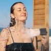 Portable Shower for Camping Include IPX7 Waterproof 6000mAh Rechargeable Shower Pump Filtered Shower Head 5.3Gallon Foldable Bucket For Hiking Beach T