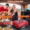 Portable Charcoal Grill Outdoor Tabletop Grill Small Barbecue Smoker Folding BBQ Grill with Lid for Backyard Camping Picnics Beach