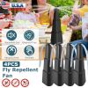 4Pcs Fly Repellent Fan Table Top Battery Powered Bug Deterrent Fan Hanging Food Fans for Party BBQ Picnic Camping