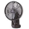 10400mah Portable Camping Fan with LED Light Rechargeable Tripod Tent Hanging Fan Lantern Portable Foldable Oscillating Table Fan with 3 Brightness 4