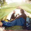 Camping Sleeping Bags for Adults Teens Moisture-Proof Hiking Sleep Bag with Carry Bag 32-50℉ for Spring Autumn Winter Seasons