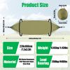 Camping Hammock with Mosquito Net 3-in-1 Portable Hammock Tent with BuiltIn Mosquito Net Dual-Way Zippers 440lbs Capacity Attached Storage Pocket for