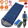 Camping Sleeping Bags for Adults Teens Moisture-Proof Hiking Sleep Bag with Carry Bag 32-50℉ for Spring Autumn Winter Seasons