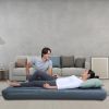 Inflatable Air Mattress Air Sleeping Bed Pad Single Camping Air Mattress with Electric Pump Car Charger Non-Leak for Home Camping