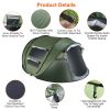 5-8 Person Pop Up Tent Automatic Setup Camping Tent Waterproof Instant Setup Tent with 4 Mosquito Net Windows Carrying Bag for Hiking Climbing Adventu