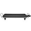 1500W Electric Barbecue Grill Hot Plate Cooking BBQ Griddle Non-Stick Table Top Grill Griddle for Indoor Outdoor Camping Picnic