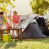 5-8 Person Pop Up Tent Automatic Setup Camping Tent Waterproof Instant Setup Tent with 4 Tent Poles 2 Mosquito Net Windows Carrying Bag for Hiking Cli