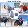 Winter Beanie Hat Scarf Set Women Warm Knitting Skull Cap Neck Warmer for Walking Running Hiking Camping Outdoors Gift